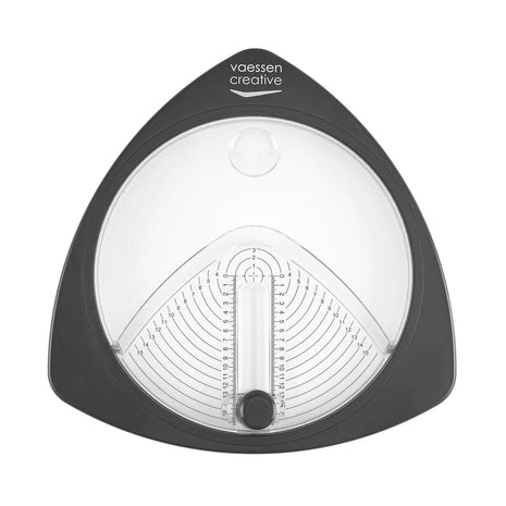 Vaessen Creative • Cirkelsnijder Ø15cm incl. 3 Reservemesjes Graphite