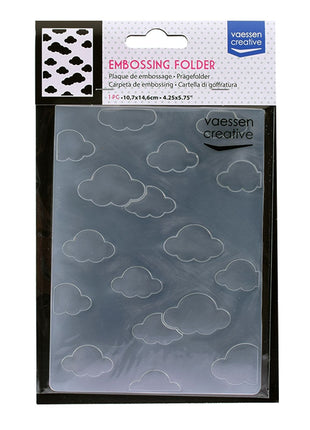 Vaessen Creative • Embossing Folder Wolken