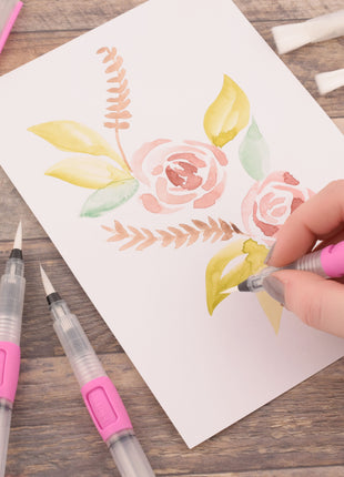 Vaessen Creative • Waterbrush Penselen 6st.