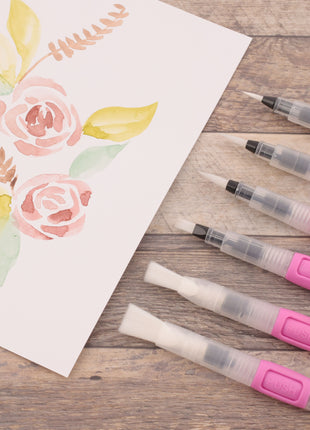 Vaessen Creative • Waterbrush Penselen 6st.