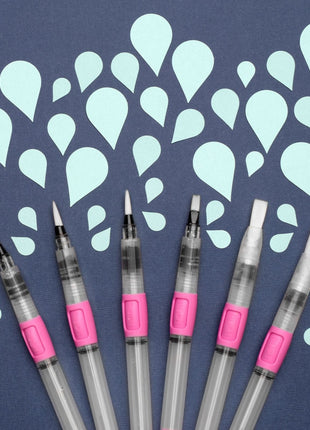 Vaessen Creative • Waterbrush Penselen 6st.