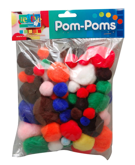 Vaessen Creative • Pompons 10-40mm 100pcs