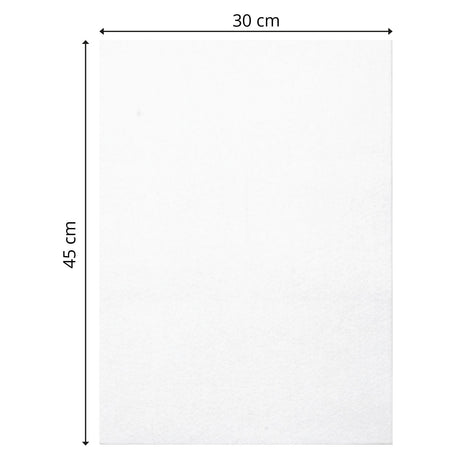 Vaessen Creative • Vilt 3,5mm 30x45cm Wit 1st