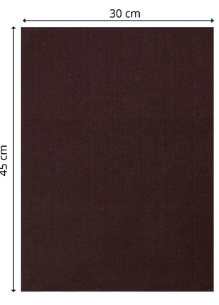 Vaessen Creative • Vilt 3,5mm 30x45cm Donkerbruin