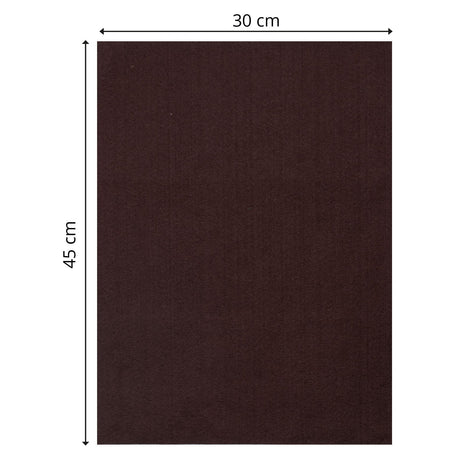 Vaessen Creative • Vilt 3,5mm 30x45cm Donkerbruin
