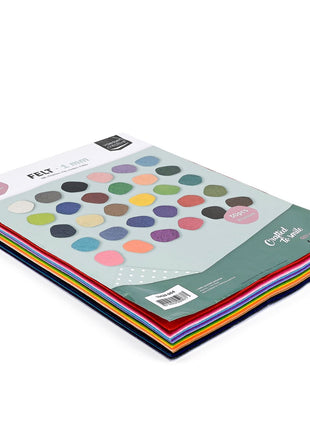 Vaessen Creative • Vilt Multipack 1mm A3 Assorti 30st.