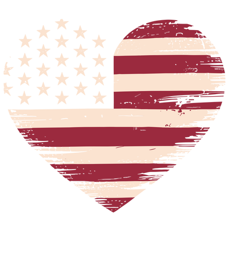 Dtf Print Love Hartje met sterren