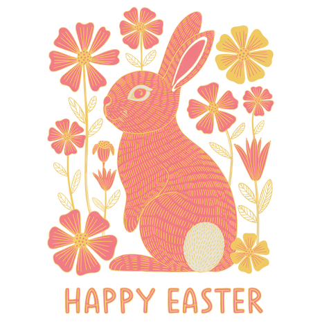 Dtf Print Pasen Konijn