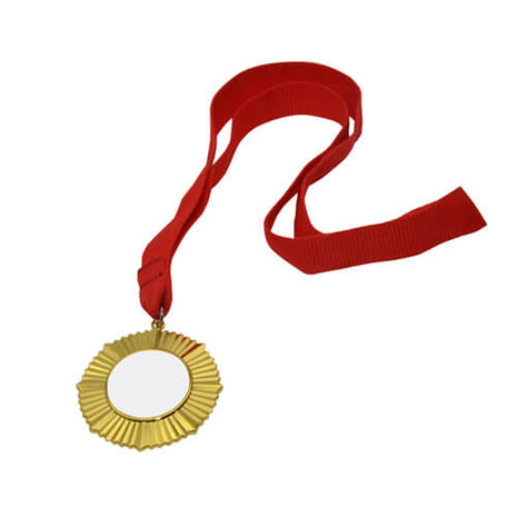 Gold Medal Ø 6 cm for sublimation 