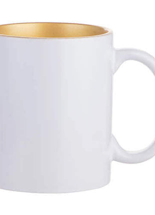 330ml (11oz) Mok met gouden binnenkant voor sublimatie