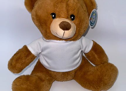 Teddybär mit T-Shirt 25cm zur Sublimation 