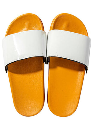 Badslippers geel voor sublimatie