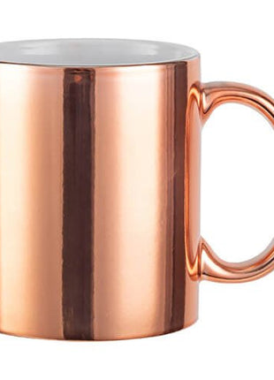 330 ml (11 oz) Messing-Effekt-Tasse Gold für Sublimation 