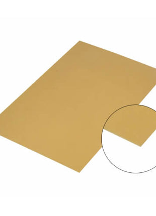 Aluminiumplatte 10x15cm Goldglanz Spiegeleffekt für Sublimation 