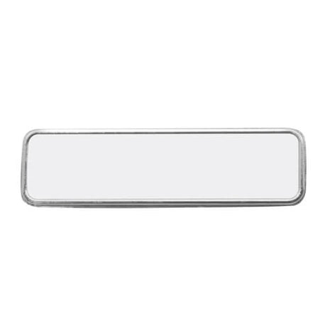 Rectangular metal nameplate for sublimation 