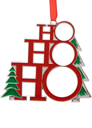 Metalen Foto Ornament Kerstboom voor sublimatie