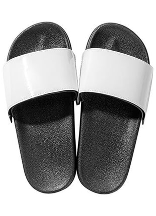 Badslippers zwart voor sublimatie