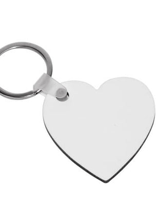 MDF sleutelhanger Hart voor sublimatie