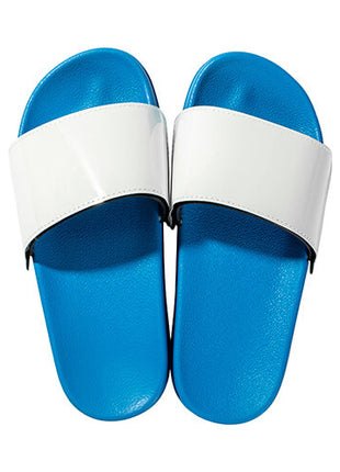 Badslippers blauw voor sublimatie