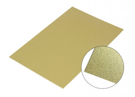 Aluminium plaat 15 x 20 cm  Goudglans voor sublimatie