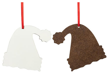 MDF Boomhanger Kerstmuts voor sublimatie