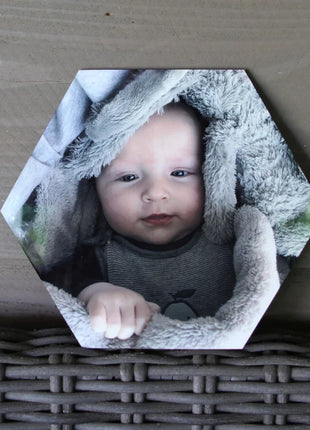 MDF fotolijst Hexagon (kies uw maat)