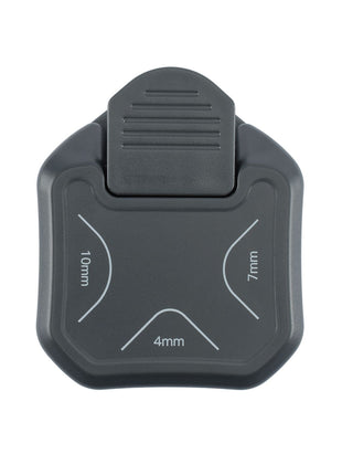 Vaessen Creative • 3-in-1 Hoekpons 4-7-10mm Graphite