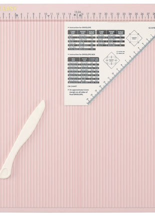 Vaessen Creative • Score Easy Rilbord 30,5x30,5cm Roze CM