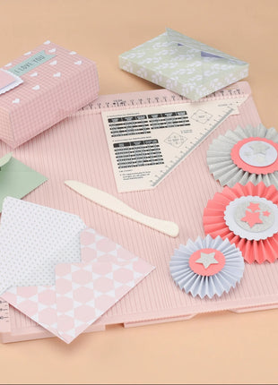 Vaessen Creative • Score Easy Rilbord 30,5x30,5cm Roze CM