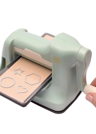 Vaessen Creative • Cut Easy Mini Snij- en Embossingmachine Mint