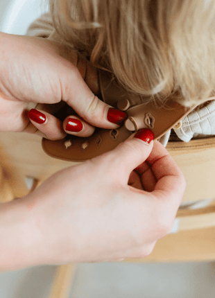 Slab silliconen met opvangbakje, Grey Blue
