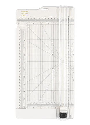 Vaessen Creative • Papiersnijder met Rilfunctie 15x30,5cm Offwhite