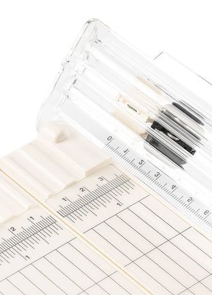 Vaessen Creative • Papiersnijder met Rilfunctie 15x30,5cm Offwhite