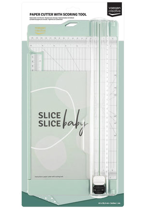 Vaessen Creative • Papiersnijder met Rilfunctie 15x30,5cm Mint