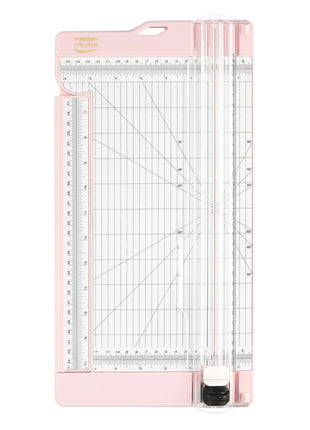 Vaessen Creative • Papiersnijder met Rilfunctie 15x30,5cm Roze