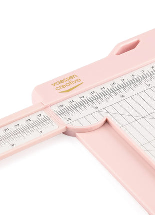 Vaessen Creative • Papiersnijder met Rilfunctie 15x30,5cm Roze