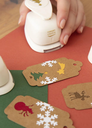 Vaessen Creative • Cardstock Papier A4 Kerst Multipack 24x