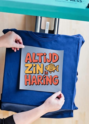 DTF Transfer – Altijd zin in haring