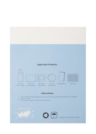 Butcher paper 230 x 290 mm Craft Express - 200 vellen voor sublimatie