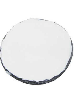 Leisteen onderzetter rond voor sublimatie