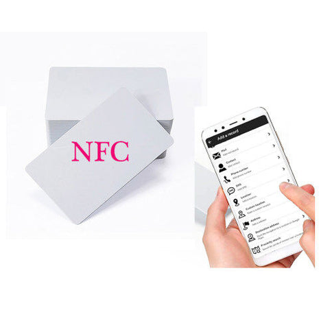 NFC Kaart NTAG215 – Programmeerbare NFC-kaart (85,5 x 54 mm, geschikt voor Amiibo)
