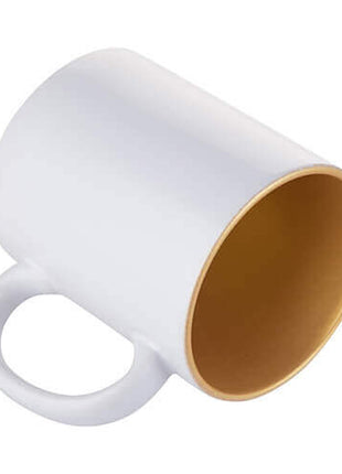 330ml (11oz) Mok met gouden binnenkant voor sublimatie