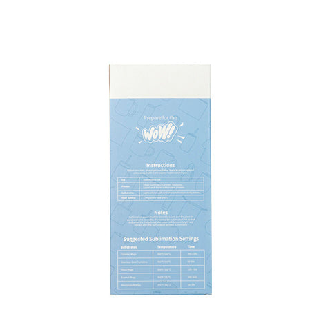 Sublimatiepapier 102 x 241 mm Craft Express - 110 vellen voor sublimatie