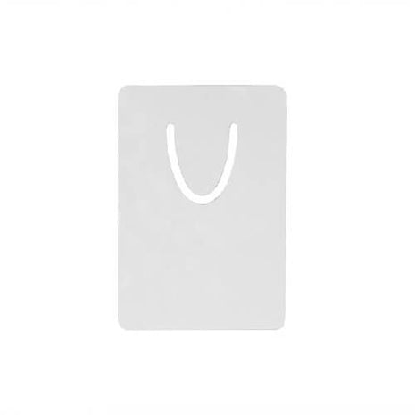 Rectangular metal nameplate for sublimation 