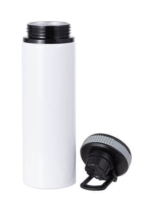 Wasserflasche 800 ml grau zur Sublimation 