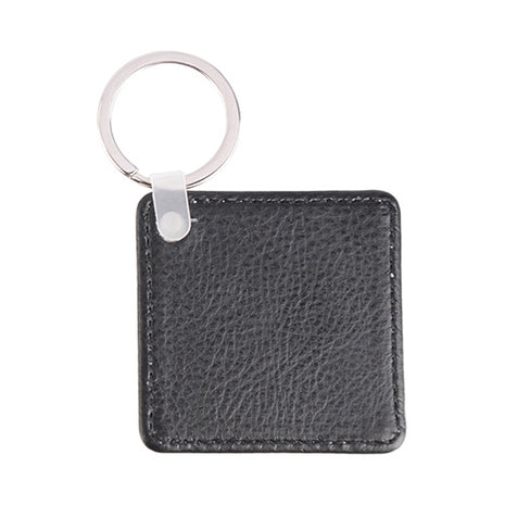 PU Leren sleutelhanger  Vierkant voor sublimatie