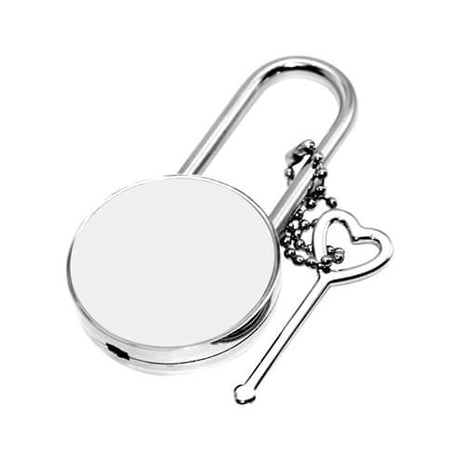 Padlock Round for sublimation 