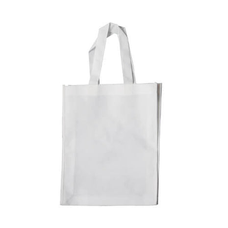 Sublimations-Werbetasche weiß 26 x 32 cm – Non-Woven, beidseitig bedruckbar