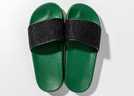 Badslippers groen voor sublimatie