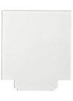 Rechthoek 13x15x0.4cm